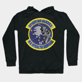 B2 - Spirit - Stealth Bomber - Alaska wo Txt Hoodie